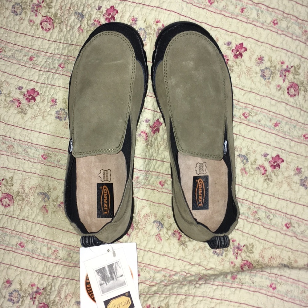 🦎Lizard leather slip-on shoes🦎 UNISEX